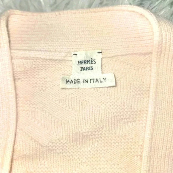 Hermes Pink Cardigan in 34 - Picture 6 of 6